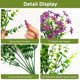 thumbnail image 3 of Flores artificiales ShareConn para decoración de primavera al aire libre, 40 paquetes, 3 of 7