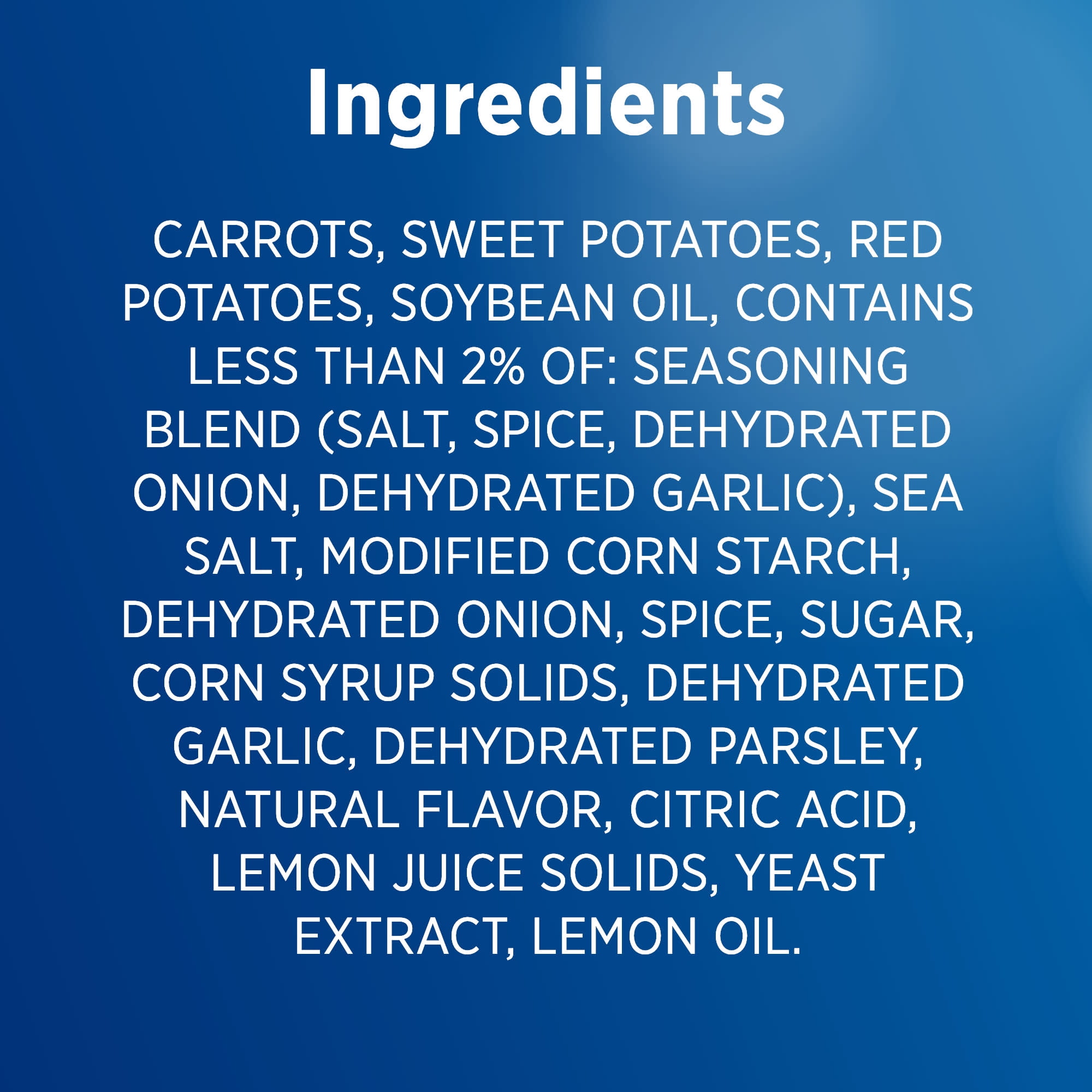 Birds Eye Oven Roasters Seasoned Sweet Potatoes, Carrots & Red Potatoes, Frozen Vegetables, 14 oz.