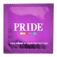 thumbnail image 2 of Pack of 24 Pride XL Feather Thin Triple Lubricated Latex Condoms Ultra Resistant Purple, 2 of 6