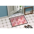 thumbnail image 4 of Watercolor Pink Love Letter Doormat 24x36, 4 of 4