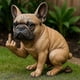 thumbnail image 2 of Funny French Bulldog Garden Statue, Bold Pooping Dog Statue, Bulldog Dog Welcome Sign Garden Animal Sculpture for Lawn Patio Backyard Outdoor Decorati, 2 of 2