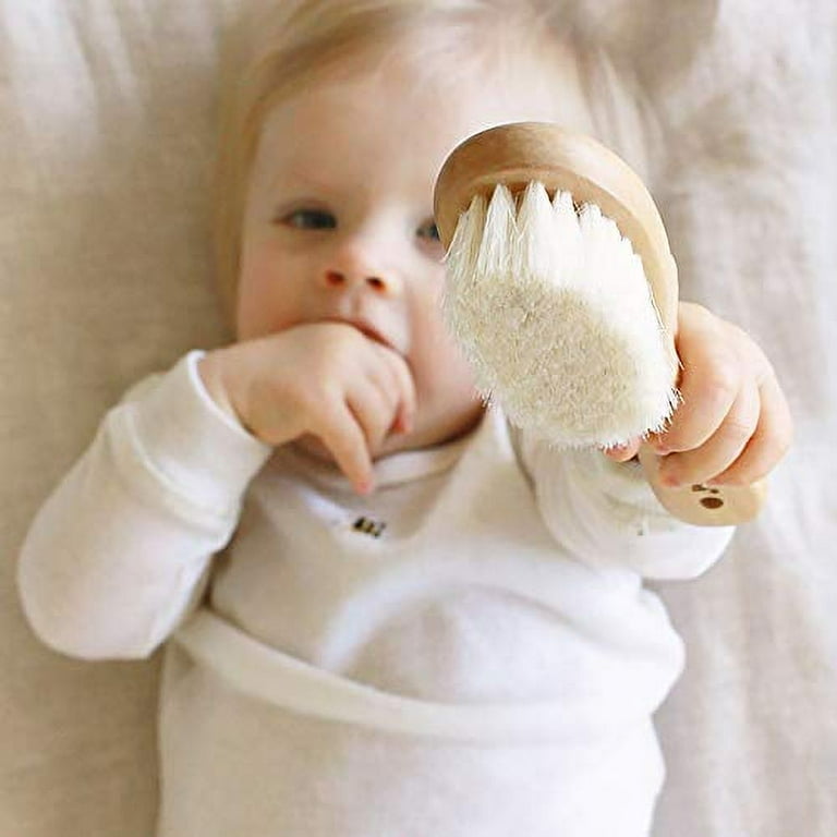 Soft baby brush cradle cheap cap