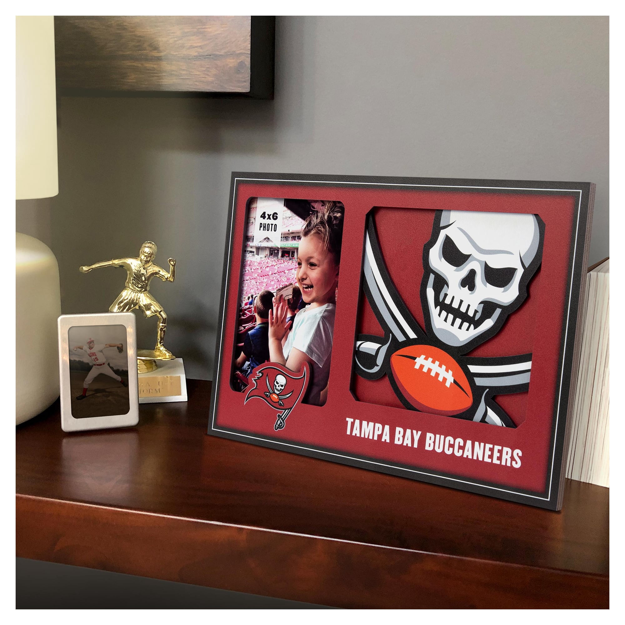 IDNA Tampa Bay Buccaneers 3D Logo Series Picture Frame