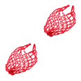 thumbnail image 1 of Advancent Bolsa de pelota de malla Balón de baloncesto Llevar bolsa de red de almacenamiento de malla Titular rojo Rojo 2piezas, 1 of 1