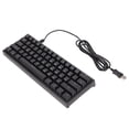 thumbnail image 3 of RGB Backlit Mechanical Keyboard, Easy To Use Compact Structure Mechanical Keyboard 61 Keys For Office For Home ANGGREK Otros, 3 of 8