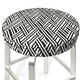 thumbnail image 3 of Disketp Black White Stripes Funda Redonda para Taburete, Funda de Cojín para Silla de Bar Suave y Elástica-14 inch, 3 of 7
