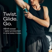 Degree Men Original Antiperspirant Deodorant 48-Hour Sweat & Odor Protection Cool Rush Antiperspirant For Men, 2.6 oz