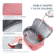 thumbnail image 3 of Lonchera Termicas Bolsa Almuerzo Para Dama Escolares Xtellar rosa, 3 of 3