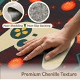 thumbnail image 6 of ODIKA 9'x12' Washable Area Rug Glowing Gamepad Motif Border Cracked Field Alfombra Pixel Gamer Playful for Dining Room, Basement, Large Office, Non-Slip Chair-Friendly, 6 of 7