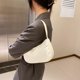 thumbnail image 5 of Bolsos de hombro de tela Oxford de color sólido Bolso de axila con cremallera para mujer (Blanco) Tmvgtek Para estrenar, 5 of 9