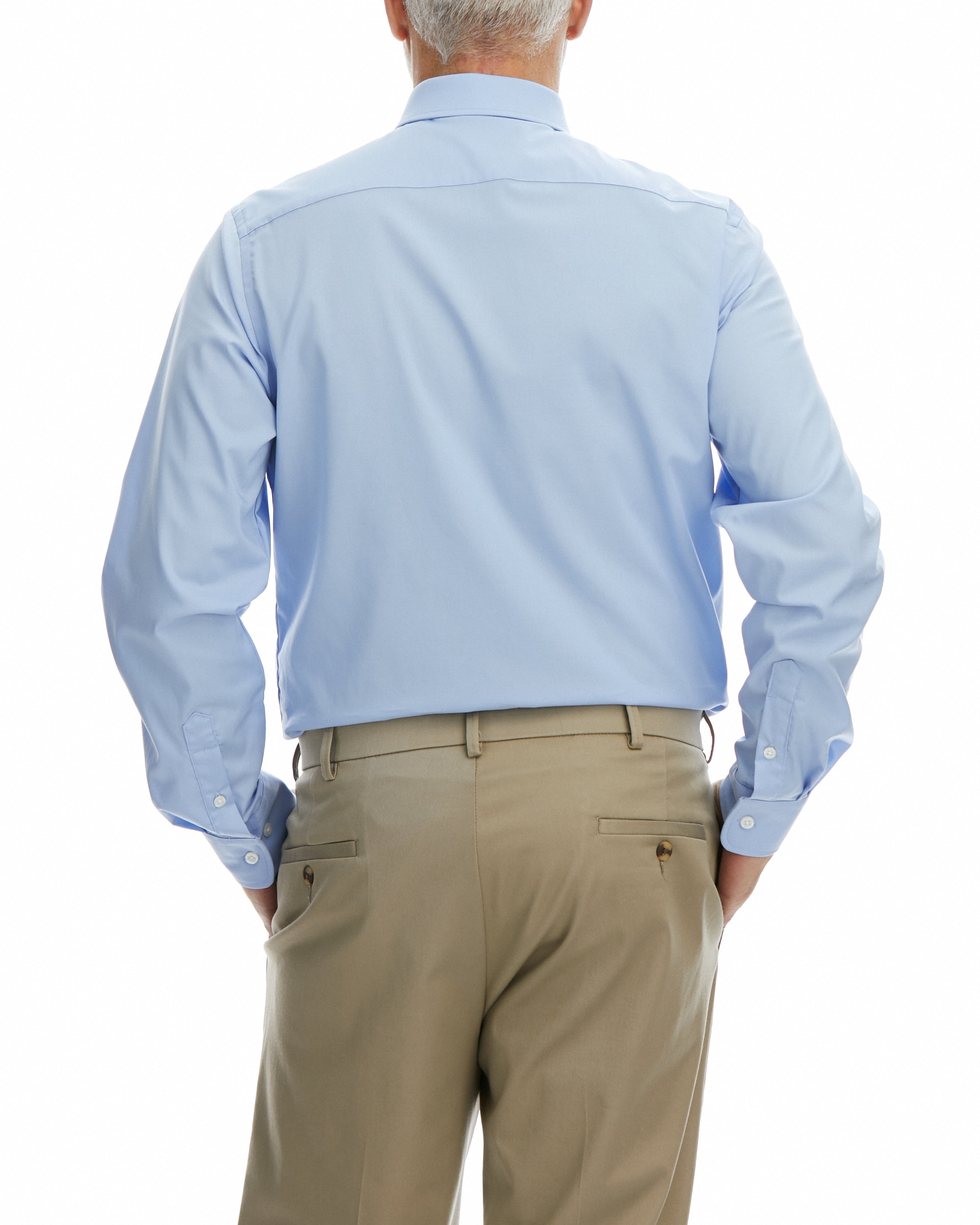 Haggar Premium Comfort Men's Classic Fit Button Up Dress Shirt