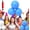 3-ball Blue, variant on Reusable Inflatable Balloon Garland Arch Kit, 3/7 PCS Reusable Balloon Garland, Linked Pvc Balloons with Elastic Bands, One-Step, Effortless, Long-Lasting