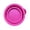 C004- Pink, variant on Storage Cover, Saver Silicone Dust Cover, 3.5 Inch Round Blue Replacement Cap for Glass Sauce Jars and Tumbler Cups, Reusable Sealed Lid for Salad Fruit Jam Storage, Bpa Free