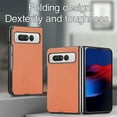 thumbnail image 7 of Allytech Phone Case for Google Pixel Fold, Fibre Texture Design Shockproof Drop Protection Anti-Scratch TPU Back Cover Case for Google Pixel Fold - Brown, 7 of 7