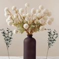 thumbnail image 1 of Flores artificiales Ryddelighome Kiku con 10 tallos y eucalipto, 1 of 8