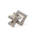 thumbnail image 5 of Pemberly Row Contemporary 7" Silver Metal Link Decorative Object, 5 of 10