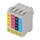 thumbnail image 3 of Cartucho de tinta de gran capacidad BK CMY, paquete combinado para impresora T0561 T0562 T0563 T0564, color rápido, salida suave, 4 Uds., 3 of 5