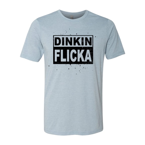 "The Office Shirt, Dinkin FLicka Michael Scott Shirt, Gift For Her, Funny Shirts, Unisex Fit, Gift For Him, Dinkin Flicka Shirt, Birthday T, Stonewash Denim, LARGE"
