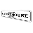 thumbnail image 4 of Original Smokehouse Novelty Decor, Metal Wall Sign - 4x18 Inches, 4 of 4