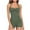 Army Green, variant on Edvintorg One Piece Bathing Suit for Women Fashion Halter Sleeveless Printed Bikini Swimsuits Push-Up Padded Swimwear Swimsuit Beachwear