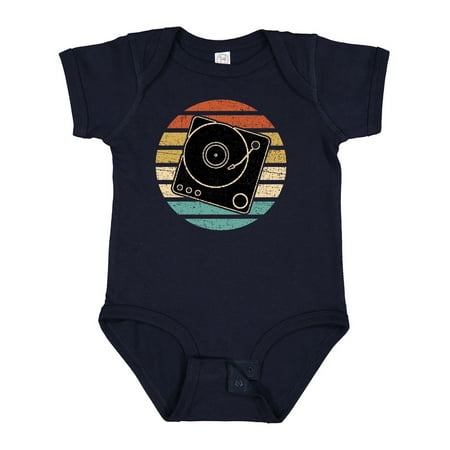 

Inktastic Turn Table Record Player Retro Gift Baby Boy or Baby Girl Bodysuit