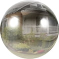 thumbnail image 1 of HEATSHAKING Sphère Réfléchissante de Jardin 1Pcs 9.8 Po Globe Miroir en Acier Inoxydable pour Décoration Extérieure, 1 of 6