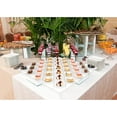 thumbnail image 2 of Crown Display White Mini Disposable Appetizer Plates - Pack of 100 - 3x3 inches, 2 of 11