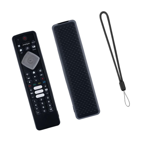 Silicone Remote Control Cover Shockproof Nonslip Textured Grip Precise Cutouts