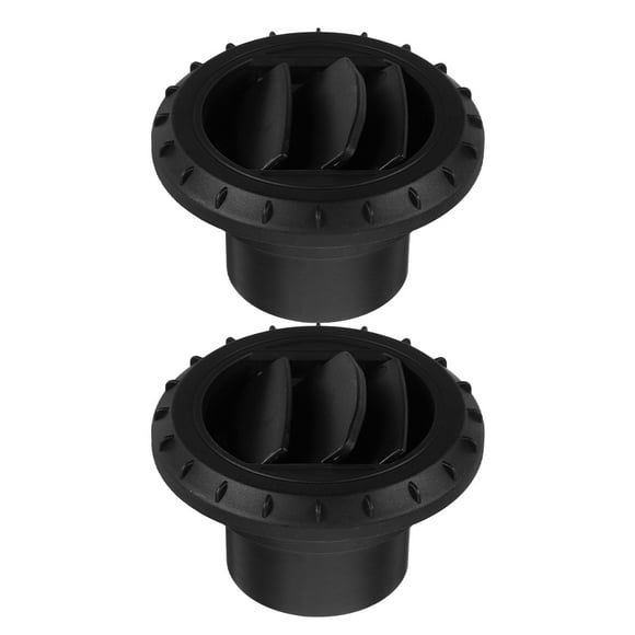 deflectores de ventilación de aire acondicionado, redondos y giratorios, para coche, caravana, autobús