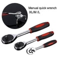 thumbnail image 2 of 24 Teeth Chrome Steel Quick Release High Torque Ratchet Wrench Reparing Tool, 2 of 4