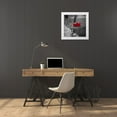thumbnail image 3 of Frank, Assaf 26x26 White Modern Wood Framed Museum Art Print Titled - Bunch of roses on a table, 3 of 4
