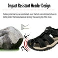 thumbnail image 2 of Sandales Décontractées pour Hommes, Extérieur, Bout Fermé, Randonnée, Légères, Confortables, Chaussures de Pêcheur, Noir, 12 US, 2 of 7