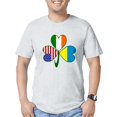 thumbnail image 1 of CafePress - Shamrock Of Ukraine Fitted T Shirt - Fitted T-Shirt, Vintage Fit Soft Cotton Tee, 1 of 1