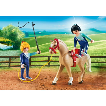 PLAYMOBIL Collectible Lewitzer Pony Action Figure Set, 22 Pieces ...