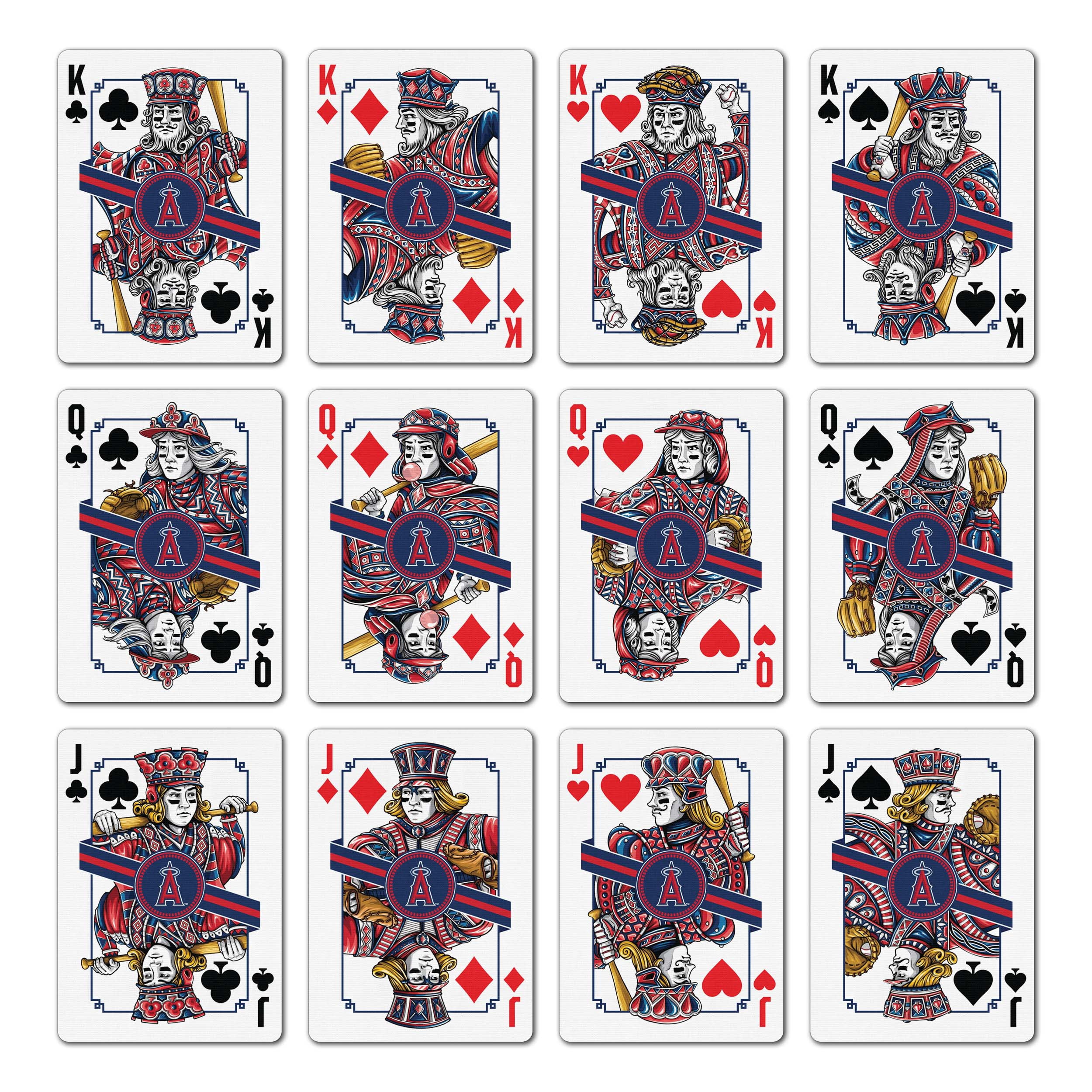 Los Angeles Angels Classic Series Playing Cards