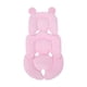 thumbnail image 1 of Cojín para asiento de bebé, suave acolchado, para cochecito de bebé, almohada de apoyo para cabeza y cuello para recién nacidos. rosa, 1 of 9