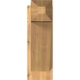 thumbnail image 2 of Ekena Millwork 7.50"W x 22"D x 22"H Traditional Smooth Craftsman Outlooker, Western Red Cedar, 2 of 4