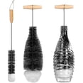 thumbnail image 1 of lote De 2 Goupillon Bouteille Brosses De Nettoyage Brosse Bouteille Nettoyage Avanc Pour Bouteilles En Verre Thermos Biberons Et Tasses., 1 of 5