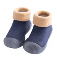 thumbnail image 4 of Girls Socks Slipper Soft Baby Boys Rubber Shoes Sole Solid Toddler Kids Knit Stocking Warm Baby Care, 4 of 4