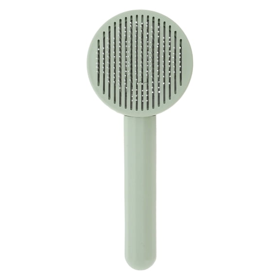 Unique Bargains Grooming Pet Brush for Cats and Dogs 1Pc Green 7.68 in