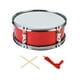 thumbnail image 2 of Tambor de 11 pulgadas, instrumento de percusión, juguetes educativos portátiles profesionales Rojo, 2 of 9