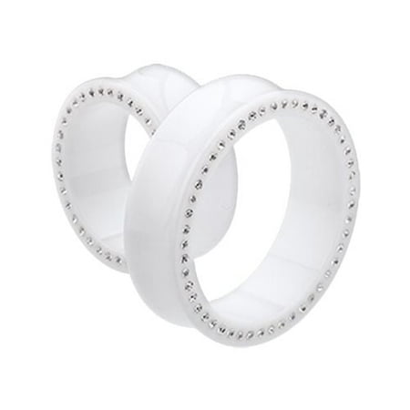 

Supersize Multi Gem Acrylic Double Flared Ear Gauge Tunnel Plug