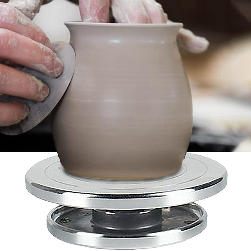 Heavy Duty Sculpting Wheel Turntable Pottery Stand Revolving DIY Tool Art Crafts Platform for Model - 15cm