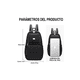thumbnail image 4 of Mochila Bolso De Mujer Moda Impermeable Antirrobo Moda, 4 of 4