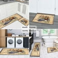 thumbnail image 6 of Vintage Chef Kitchen Food Kitchen Mats for Floor Set Of 2,Kitchen Rugs Mats with Dirty Resistance,washable,non Skid,kitchen Rugs and Mats 17.7x24+17.7x48inch, 6 of 7