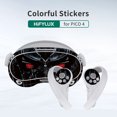 thumbnail image 4 of Etiqueta Engomada De La Piel Pegatinas protectoras VR Controller Kit de película de auriculares para PICO 4 (5 Steel Wonder), 4 of 7
