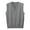 Light Gray, variant on Women's Knit V Neck Sweater Vest - Sleeveless Stretchable Thin Cardigan, Soft Comfortable Lightweight Layering Top for Fall/Winter/Spring