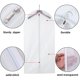 thumbnail image 4 of Bolsas de ropa totalmente transparentes para colgar ropa, bolsa protectora de ropa con cremallera para abrigos, chaquetas, camisas, 4 of 6