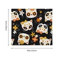 thumbnail image 5 of Bingfone Polyester Fabric Tapestry Cat Skulls And Flowers Wall Hanging Tapestry,Daily Decorative Tapestry For Bedroom Living Room Dorm 60l X 51w Inches, 5 of 9
