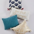 thumbnail image 3 of Levtex Home - Nanette - Decorative Pillow (18 x 18in.) - Floral Medallion - Blue Cream and Red, 3 of 3